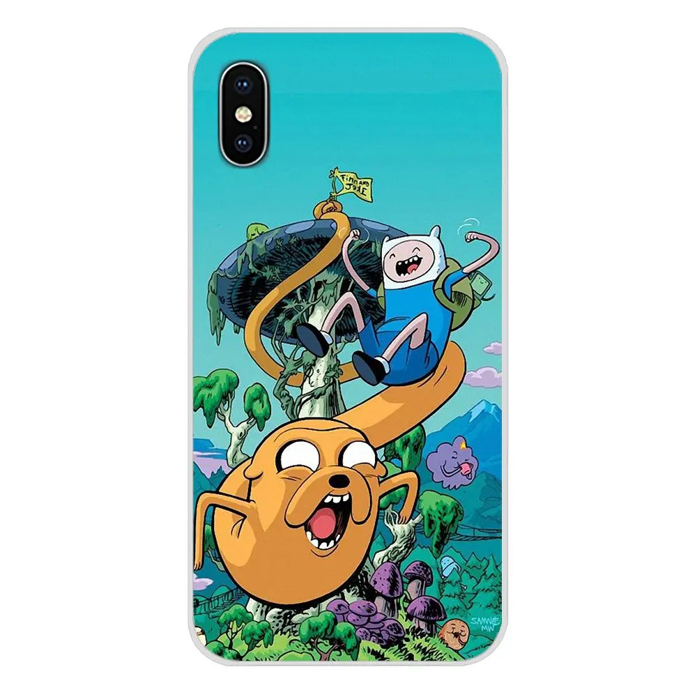 Для Xiaomi Redmi 4A S2 Note 3 3S 4 4X 5 Plus 6 7 6A Pro Pocophone F1 Adventure Time Beemo BMO Джек Финн аксессуары Чехлы |