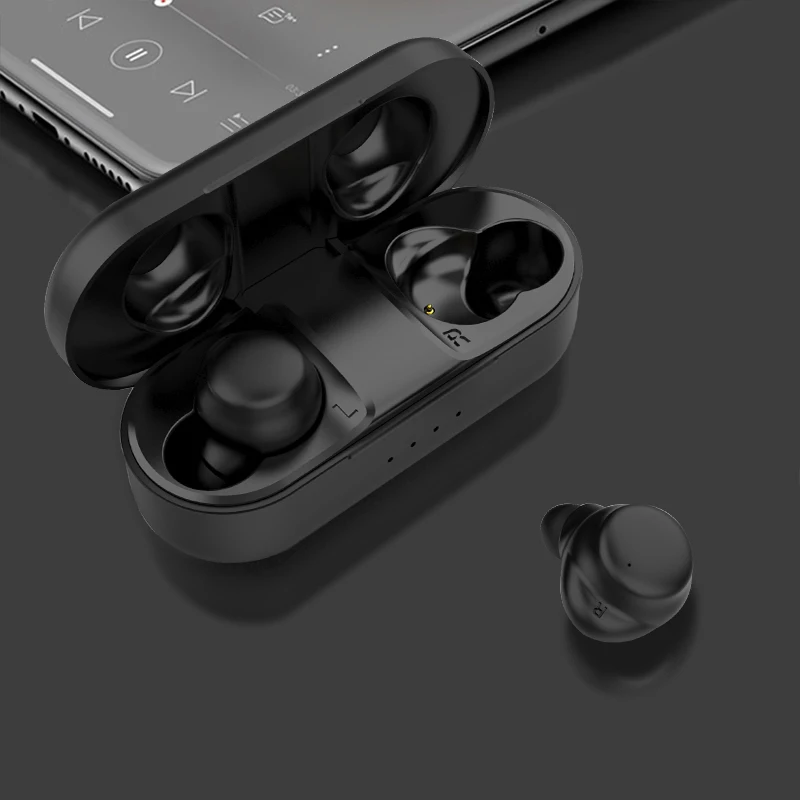TWS стереонаушники Arlado A5 с поддержкой Bluetooth и зарядным футляром|Наушники