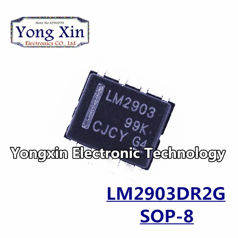 10 шт. LM2903DR SOP8 LM2903 SOP LM2903DR2G SMD|Соединители| |
