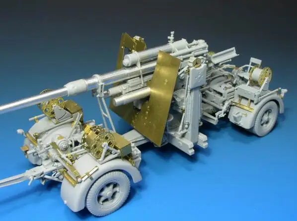 1/35 травочных листов для немецкого оружия Второй мировой войны 88 мм большой набор