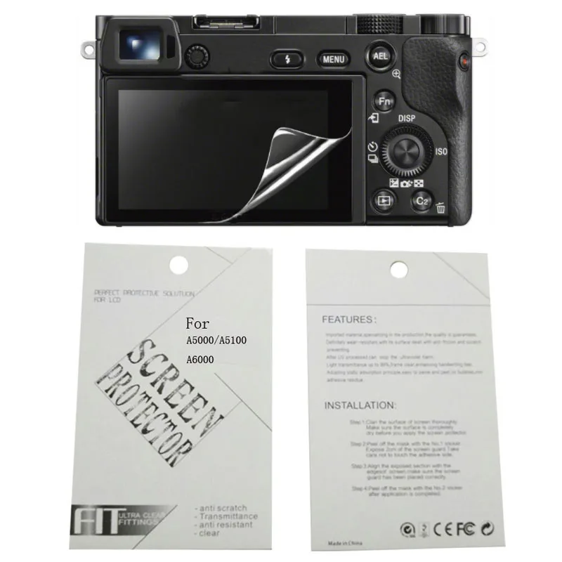 

2pieces New Soft Camera screen protection film For Sony 5R 5T 3N 6N 7N A7 A7R A7S A7K A7R2 A7S2 A7RM2 A37 A58 A6000 A5000 A5100