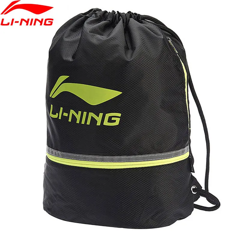 Li Ning унисекс серия бадминтон сумки 21л полиэстер Регулируемая Веревка переносная