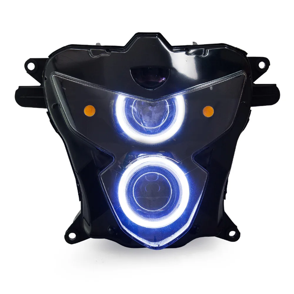 Передние фары KT для мотоцикла Suzuki GSXR GSX-R600 2004-2005 HID Проектор Светодиодный (LED) Глаз