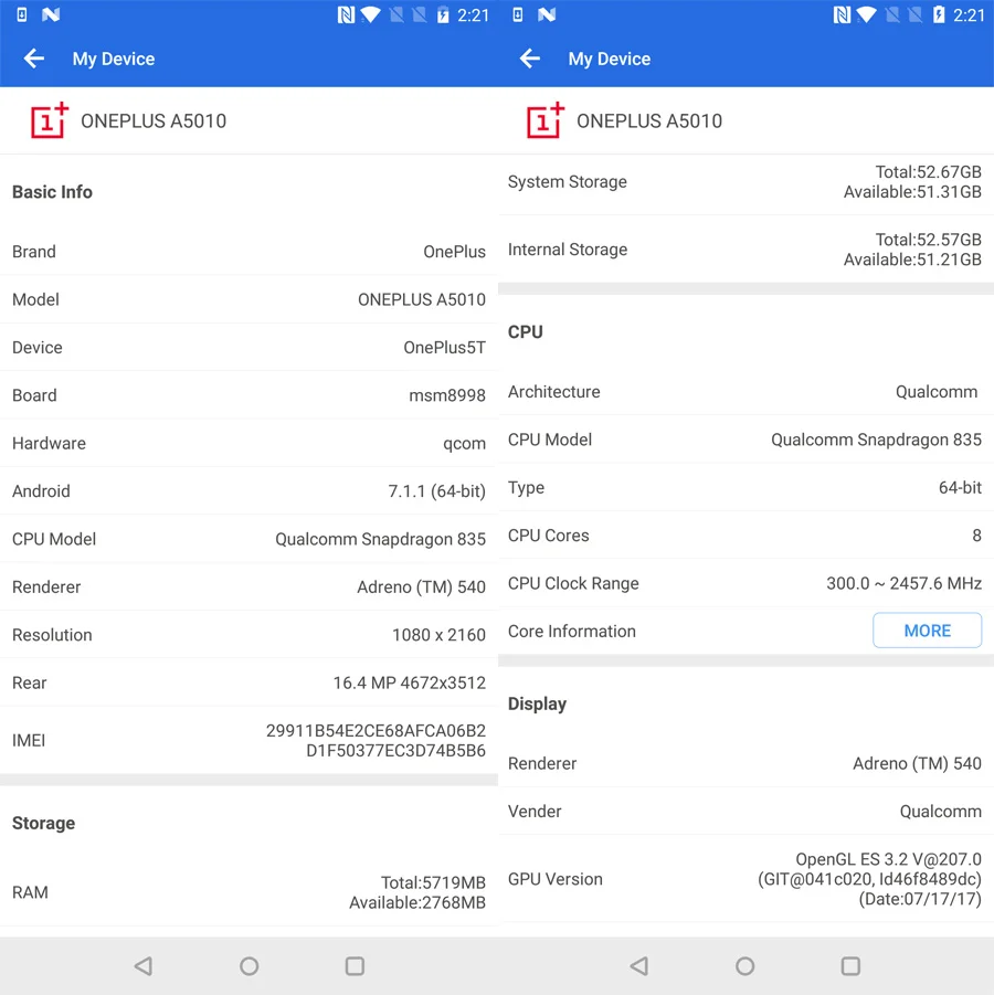 Oneplus 5 T 5 T 18:9 6,0" FHD дисплей 6 ГБ ОЗУ 64 Гб ПЗУ Snapdragon 835 Восьмиядерный 20MP+ 16MP распознавание лица кислородная операционная система мобильного телефона