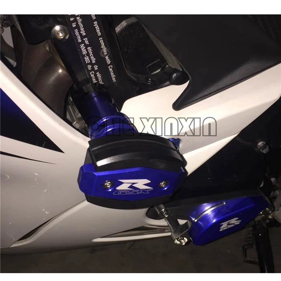 2017 для SUZUKI GSXR 600 750 GSXR600 GSXR750 год 2011-2017 CNC Кадр Слайдеры Protector Аксессуары мотоциклов |