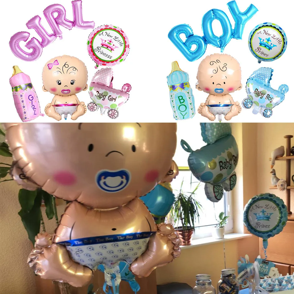 5 шт. гелиевый воздушный шар для Бэйби Шауэр Baby Shower День рождения украшения дети День рождения Свадебные украшения Supplies19MAY27