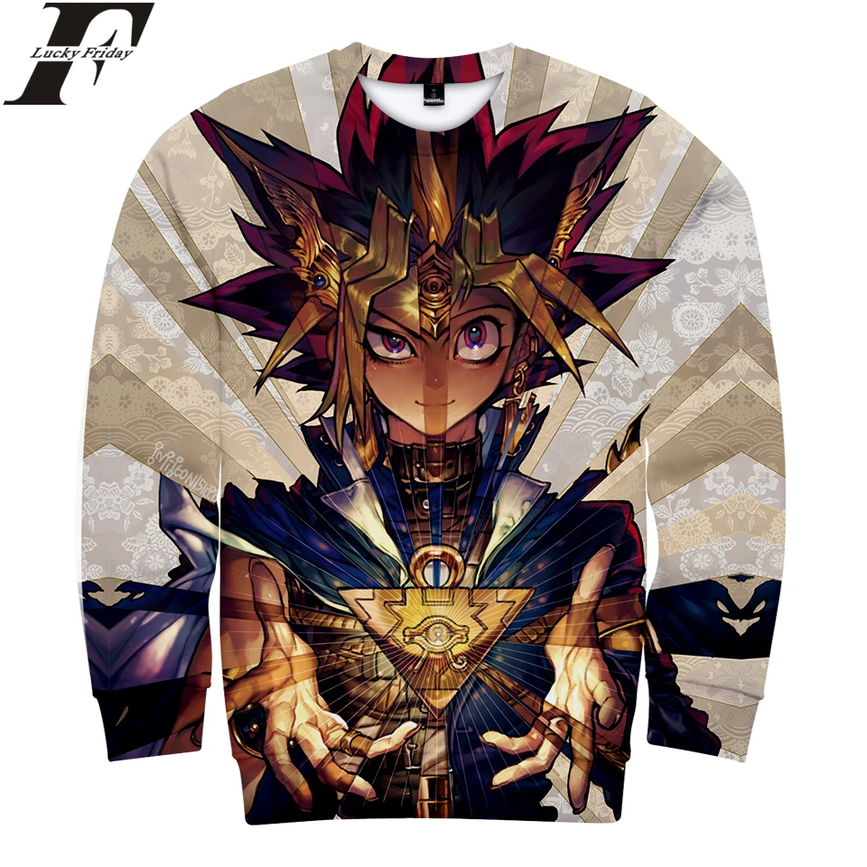 Толстовка для мужчин/женщин с объемными рисунками из мультфильма поединок