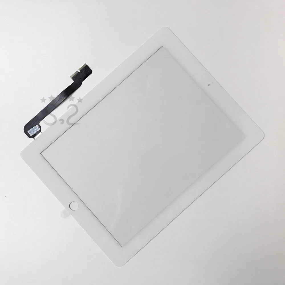 Черно-белое стекло для iPad 3 LCD Внешний сенсорный экран дигитайзер A1416 A1460 A1403 Ремонт