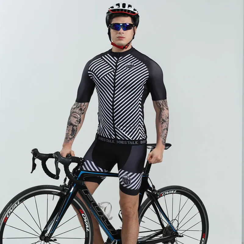

BOESTALK cycling clothes men bicycle suit mountain road bike racing team uniforme Professional sports competition cycling wear