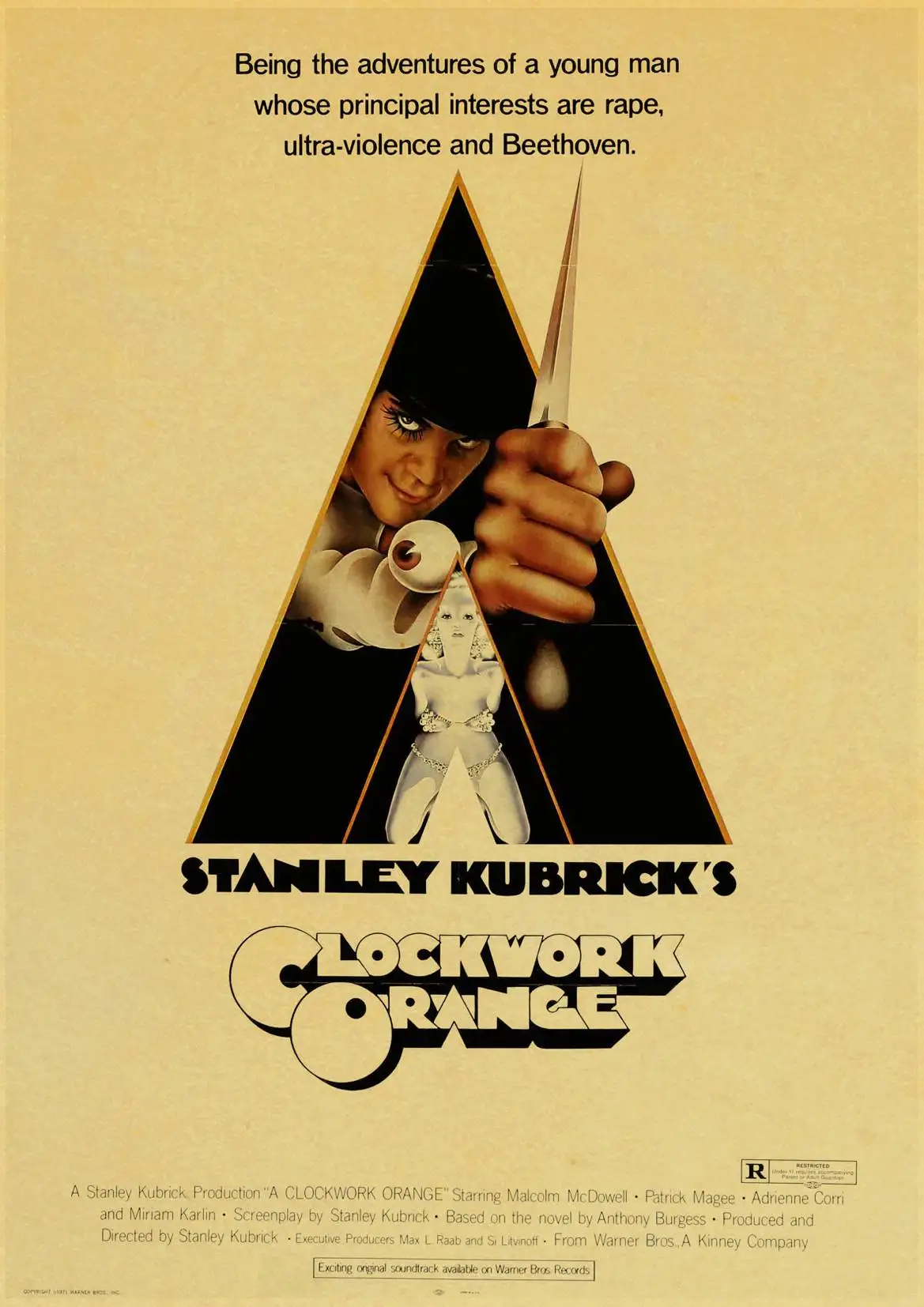 E048 Kubrick фильм плакат декоративной живописи 2001 космическая Одиссея/заводной оранжевый/Лолита домашний Декор стены - Цвет: E048