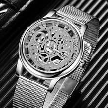 Wrist Watch Men Watch Mens Watches Top Brand Luxury Hollow Out Men's Watch Clock Saati Relogio Mascu