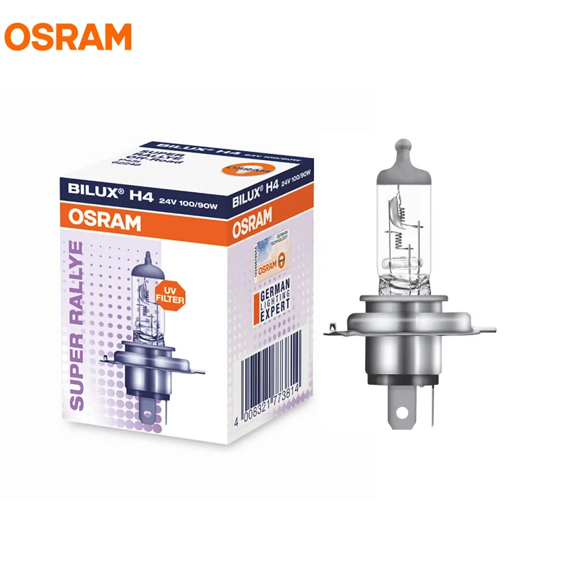 OSRAM H4 62248 24 В 100/90 Вт P43t OFFROAD стандарт лампа грузовик галогенная супер ралли фар