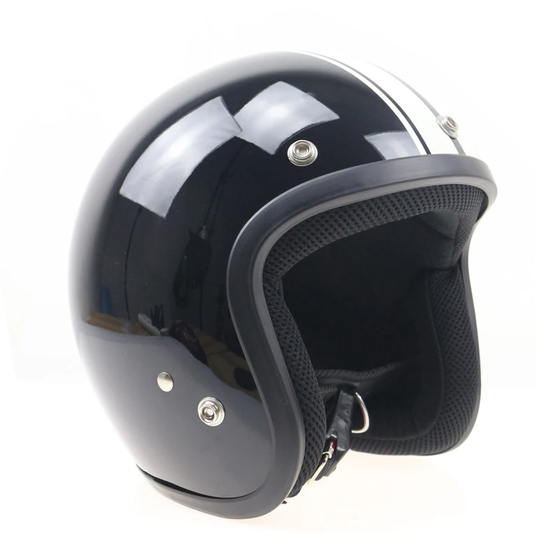 Мотоциклетный шлем Cafe Racer мотоциклетный в стиле ретро корпус из АБС-пластика