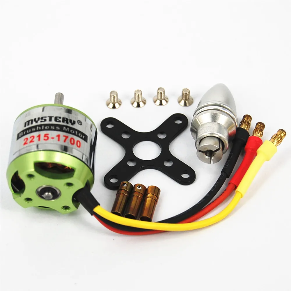 Бесщеточный двигатель Mystery A2215 1700KV Outrunner для радиоуправляемого вертолета