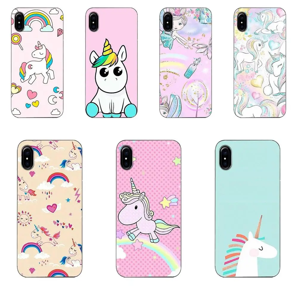 Рожок чтобы быть диким милый Единорог ТПУ топ продаж для Huawei Honor 5A 5X 6A 6C 6X 7X 9 V8 V10 Mate