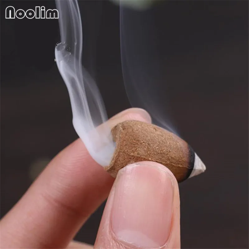 30 шт./кор. дым обратный Ладан шишки натуральные ручной работы поглотитель запаха