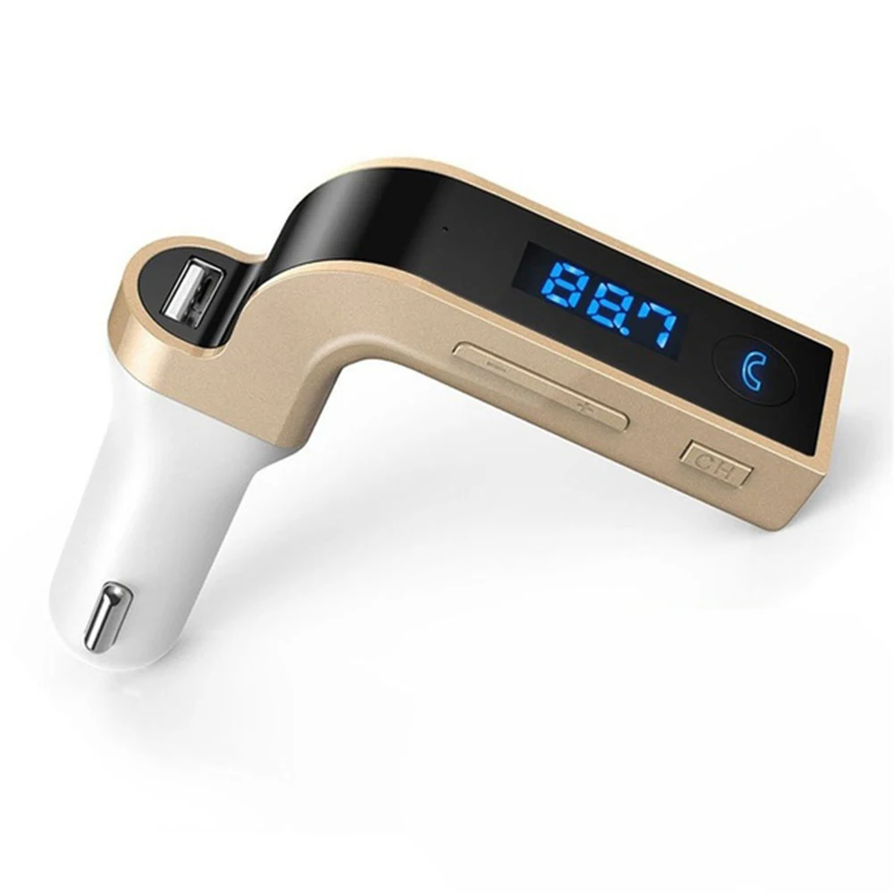 Автомобиль Зарядное устройство Bluetooth Шум отмены USB MP3 плеер Поддержка TF карты