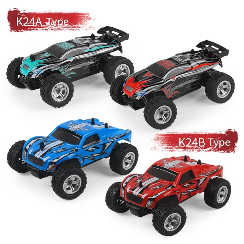 Гоночный автомобиль на радиоуправлении k24 1/24 2WD с высокой скоростью