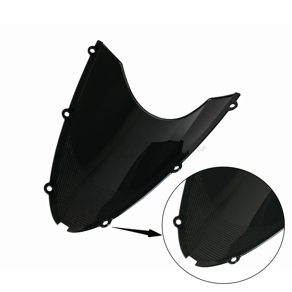 Новый мотоцикл высокого качества лобового стекла ветрового Double bubble для Kawasaki ZX6R