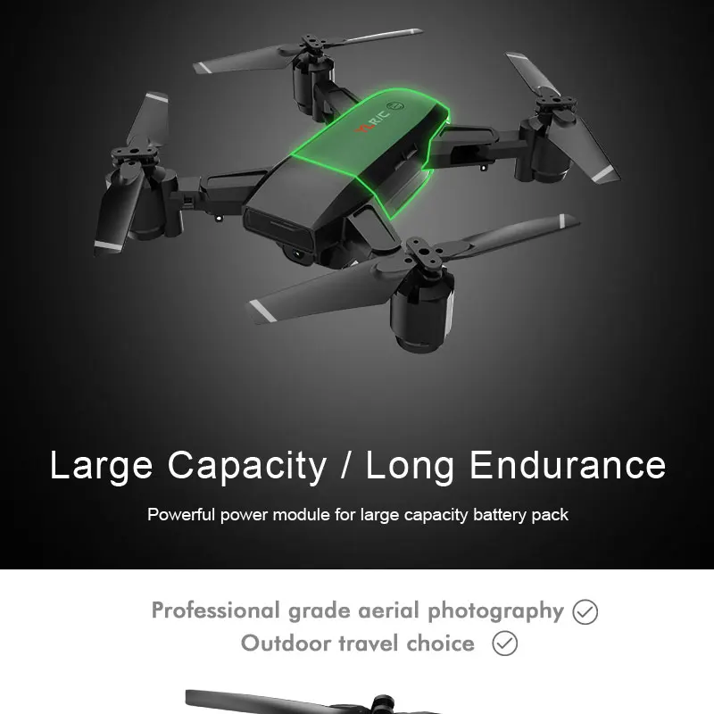 FPV Дрон gps 1080P камера HD wifi низкая мощность возврат живое видео следование за мной складной селфи Квадрокоптер с камерой VS sg906 Zino