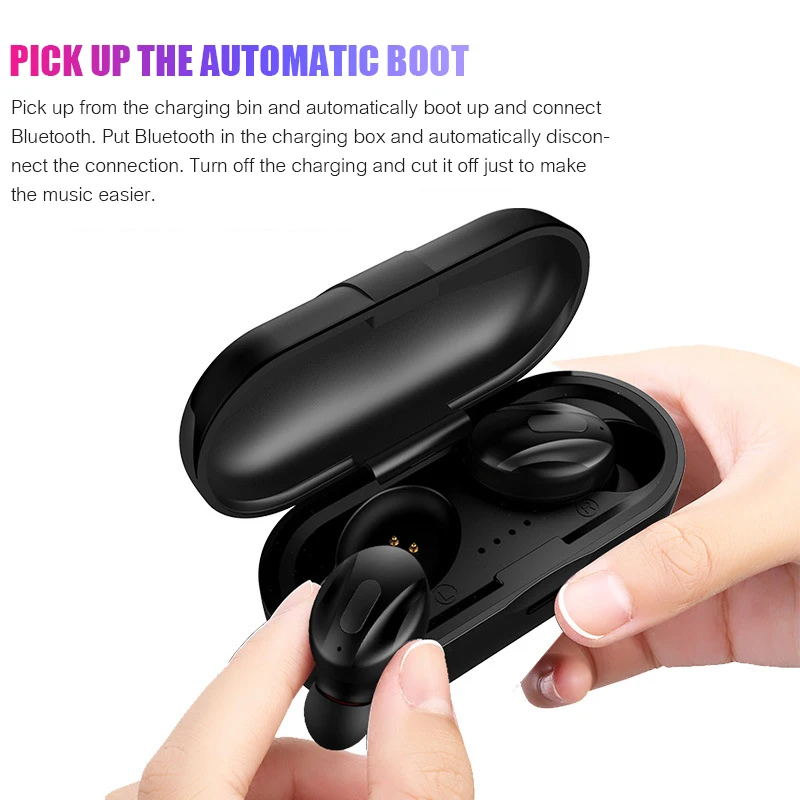 H & A 2019 новинка с зарядным устройством Bluetooth 5 0 стерео звук наушники TWS Спортивная