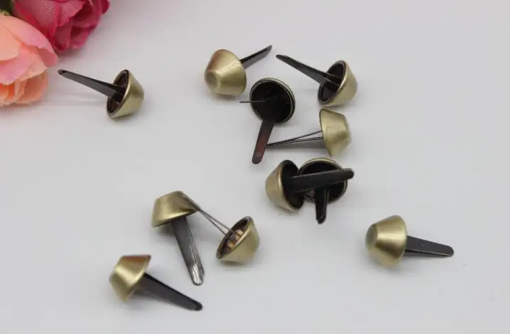 Бесплатная доставка (50 шт./лот) diy металлические заклепки скобы обувь в нижней