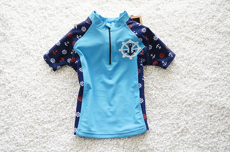 2016 High-quality New Summer Cartoon 3 Piece Baby Boys Swimsuits Sets Children Swimwear Beach Clothes Free Shipping | Спорт и