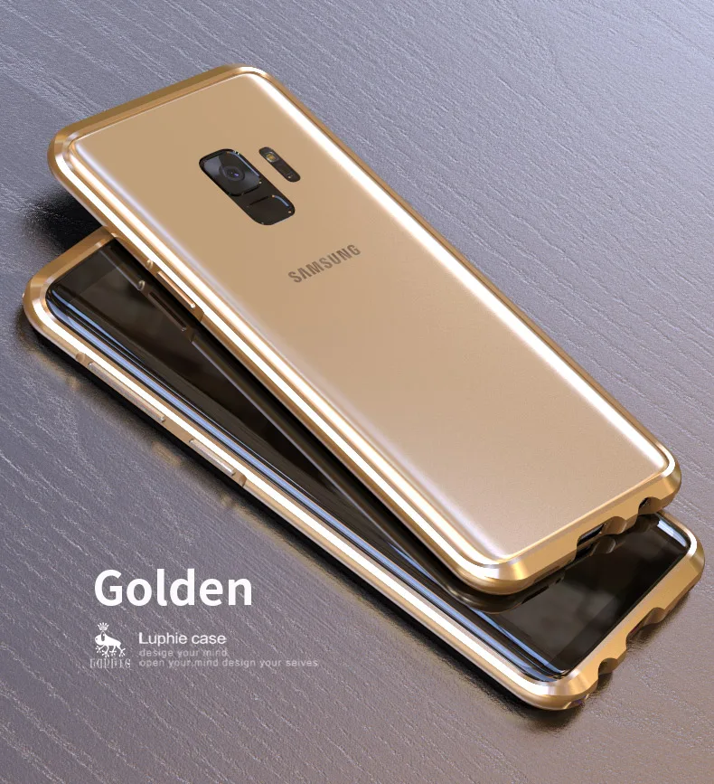 Для samsung S8 S9 Plus бампер чехол LUPHIE противоударный корпус чехол для телефона бампер чехол для samsung Galaxy S9 S8plus металлический чехол