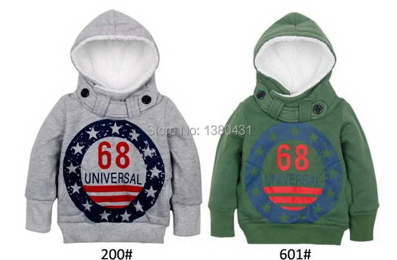 2014 hot sales boy fleece thickening long sleeve Hoodies &amp Sweatshirts children coat NANTONGR005 |