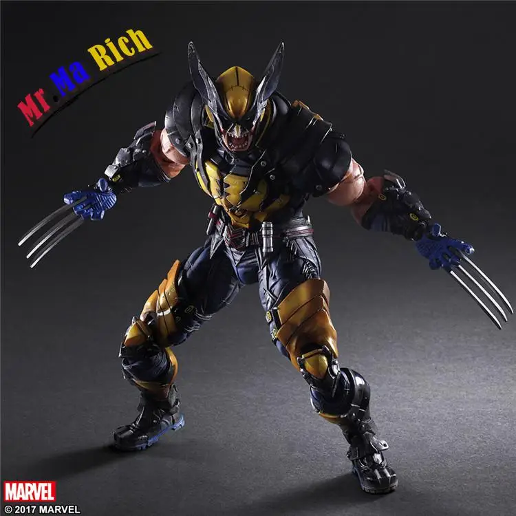 26 см Play Arts PA Marvel Мстители Росомаха коллекционная игрушка кукла|play arts|the avengerswolverine