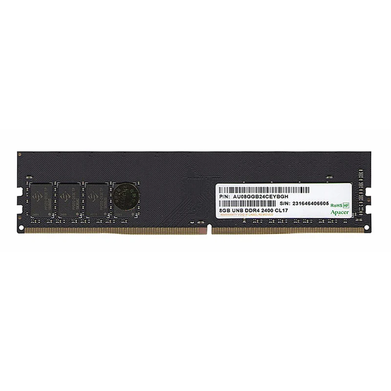 Память для настольного ПК Apacer DDR4 ОЗУ 8 ГБ 2666 МГц DIMM поддержка материнской платы