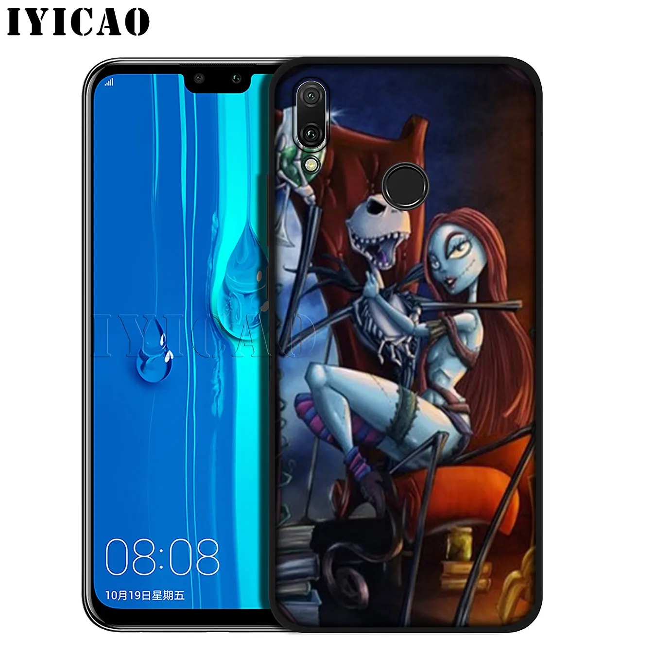 IYICAO кошмар Тим Бертон Хэллоуин Джек мягкий чехол для телефона Huawei Mate 30 20 10 Pro Nova 5I 5T