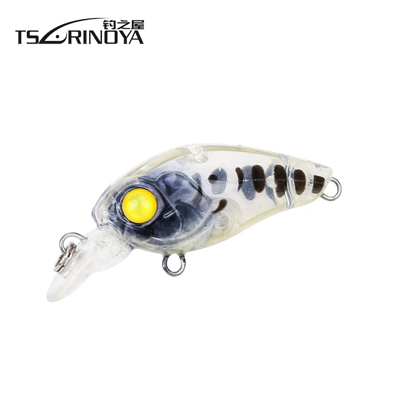 TSURINOYA DW24 35 мм 3.5 г Жесткий Пластик Рыбалка приманки 10 цветов мини Адреналин