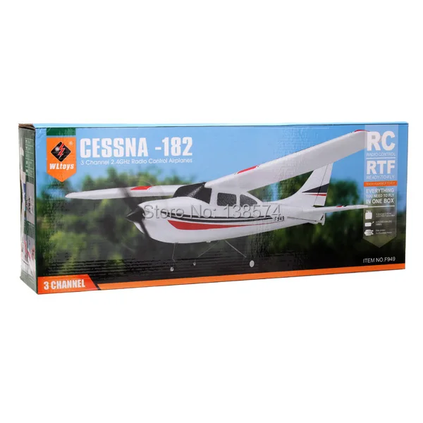 Модель самолета Wltoys F949 с дистанционным управлением 2 4G 3 канала Радиоуправляемый