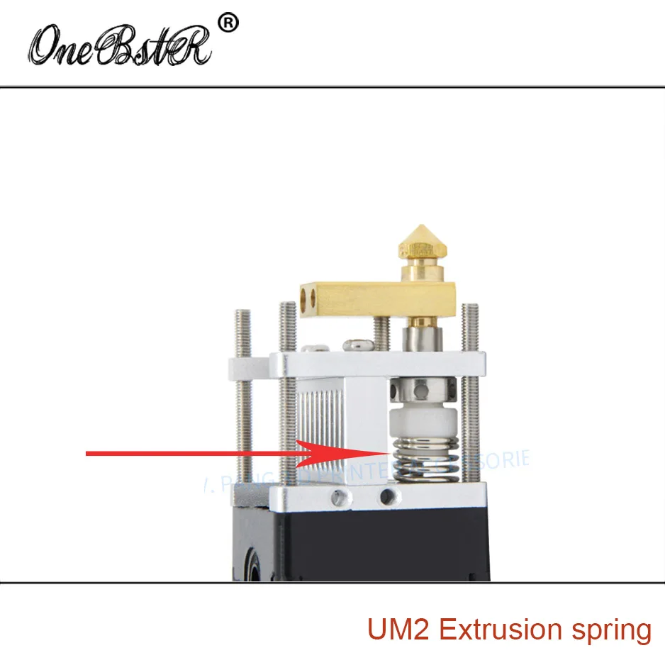 4 шт./лот UM2 ULTIMAKER 2 экструдированная пружина из углеродистой стали 10 7x17 5x9 мм