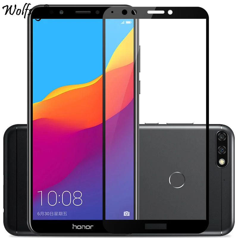 

Закаленное стекло с полным покрытием для Huawei Y9 2018, протектор экрана, Противоударная пленка для Huawei Y9 2018 / Enjoy 8 Plus, стекло