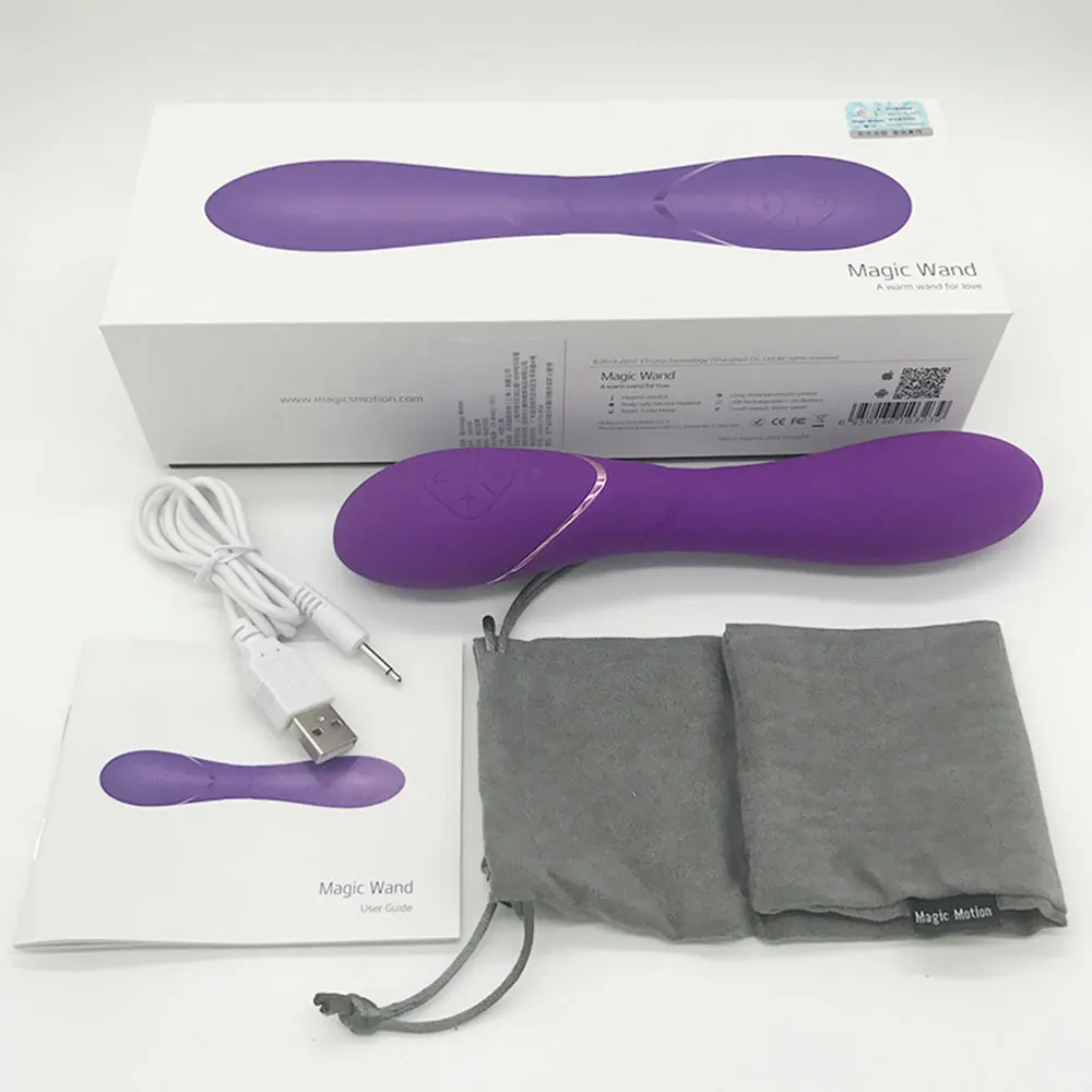 Full Waterproof 198mm APP Control Silicone AV Vibrator Heating Magic Wand Vibrators for Women Big Dildo Clitoris Massager |