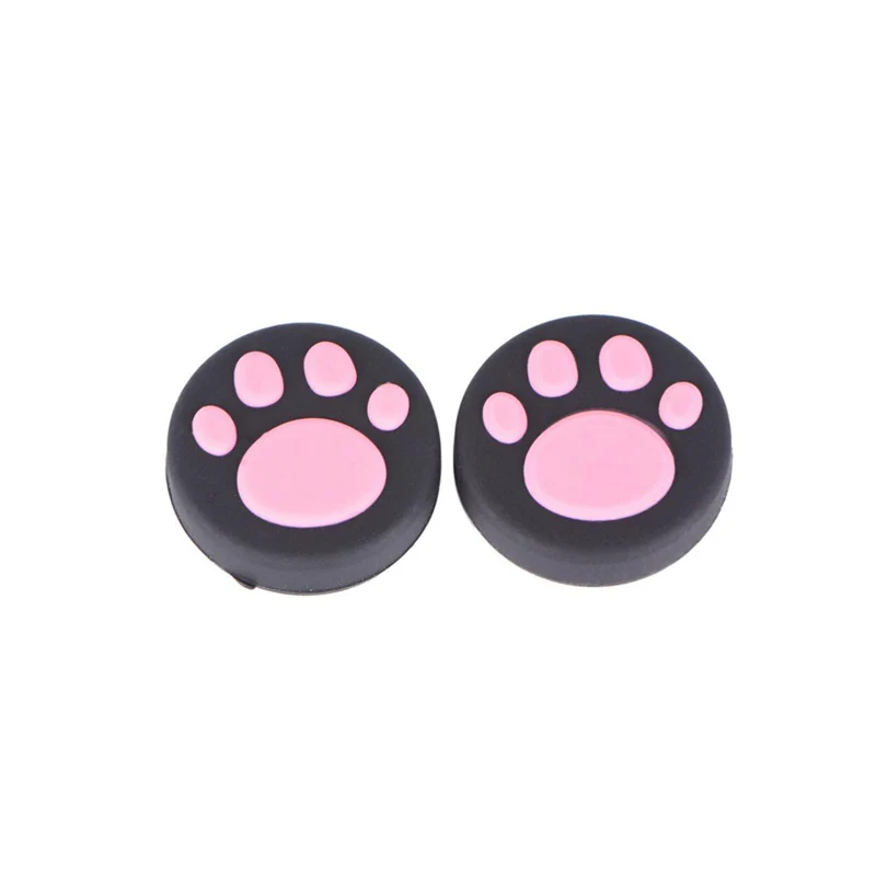 Для sony PS2 PS3 PS4 Xbox One/360 контроллер кошачья лапа Резиновая Ручка Джойстик для пальца ручка Силиконовая аналоговая ручка Крышка