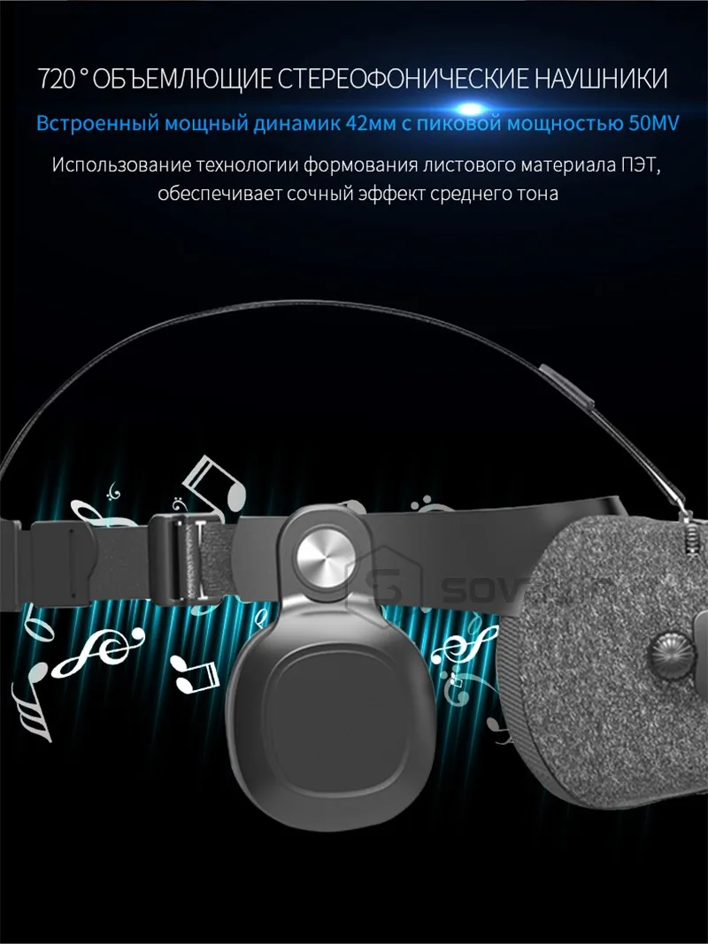 BOBOVR Z4 обновление BOBO VR Z5 120 FOV 3D картонный шлем очки виртуальной реальности стерео гарнитура коробка для 4,7- 6,2 'мобильный телефон