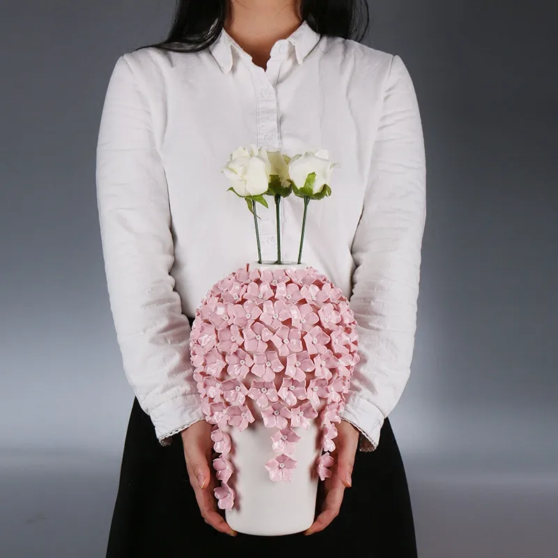 Ваза для дома цветочные вазы суккулентный горшок оформления аксессуары