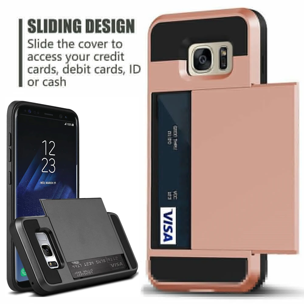 Гибридный Прочный бронированный чехол для Samsung S8 S9 Plus S7 S6 edge Note8 9 A3 A5 A7 J3 J5 J7 J5Prime