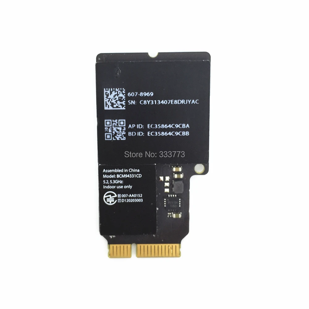 Бесплатная доставка Для Broadcom BCM4331 BCM94331CD iMAC A1418 A1419 802.11a/b/g IEEE Wifi + карта Bluetooth 4 0|imac