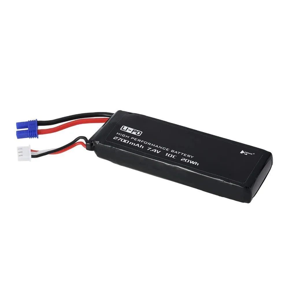 Аккумулятор для квадрокоптера Hubsan H501S H501C X4 7 4 В 2700 мАч 10C 2 шт.|Перезаряжаемые