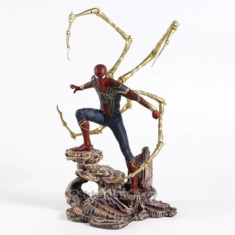 Iron Studio Marvel Железный человек-паук Статуэтка из ПВХ фигурка Коллекционная модель игрушки