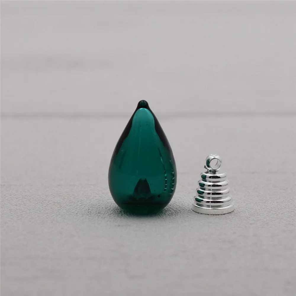 1 шт. ваза в форме капли воды Цветная глазурь флакон стеклянный шармы диффузор