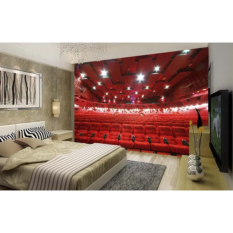 Пользовательские 3D печать Кино Обои жизни Постельные принадлежности комнаты