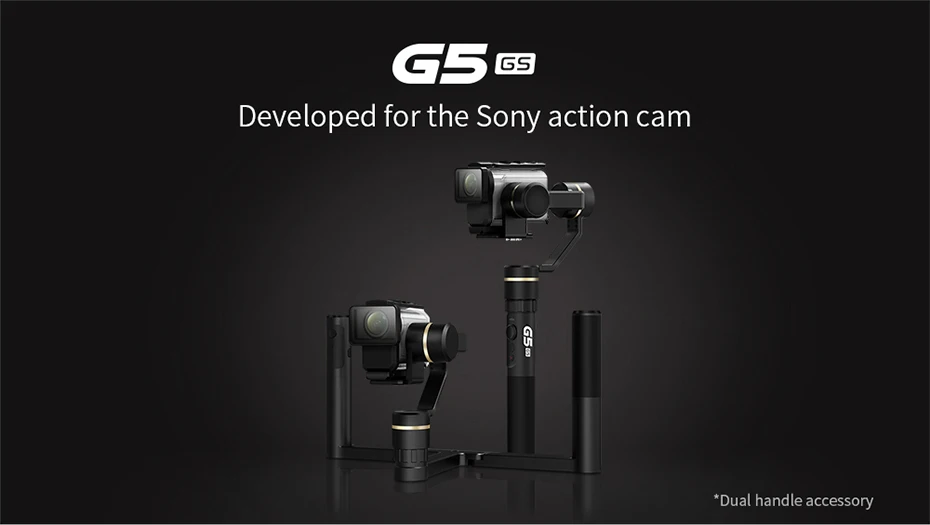 Feiyu G5GS карданный 3-осевой ручной Экшн-камера стабилизатор для sony AS50 AS50R sony X3000 X3000R Камера брызговик для 130 г-200 г