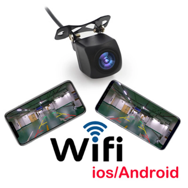 Лидер продаж Беспроводная Автомобильная камера заднего вида с Wi Fi линейка