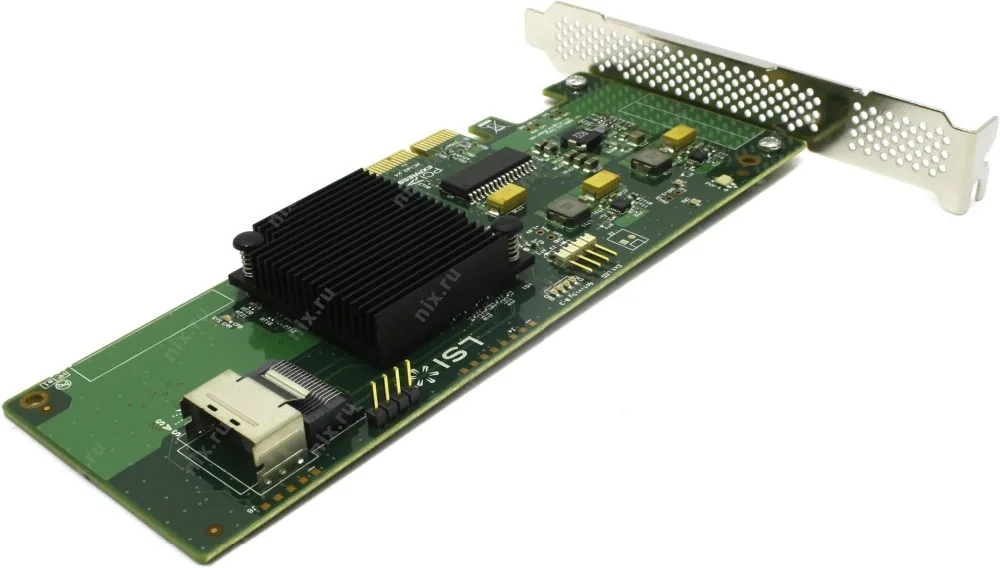 RaidStorage Avago LSI SAS 9211-4I LSI00190 4 порта RAID HBA jino SATA SFF8087 6 ГБ PCI-E 2 0 X4 карта контроллера |
