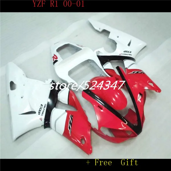 

Hey-YZFR1 2000 - 2001 2001 Motorcycle Fairing Red White Silvery YZFR1 01 Fairings Motorcycle Accessories & Parts for Yamaha